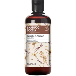 Bioearth Shampoo Doccia Vaniglia Avena Pelli Sensibili 500 ml