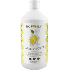 Bio Family Shampoo Antiuntuosità con Ortica e Limone Capelli Grassi 500 ml