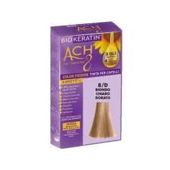 Biokeratin Tinta per Capelli 8/D Biondo Chiaro Dorato 140 ml