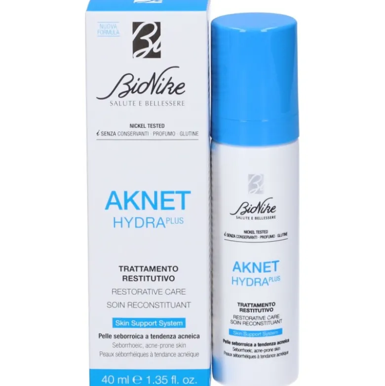 Bionike Aknet Hydra Plus Crema Riparatrice Pelle Acneica 40ml