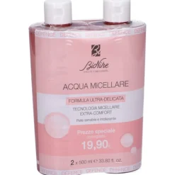 Bionike Defence Acqua Micellare Ultra Delicata Confezione Doppia 2x500 ml