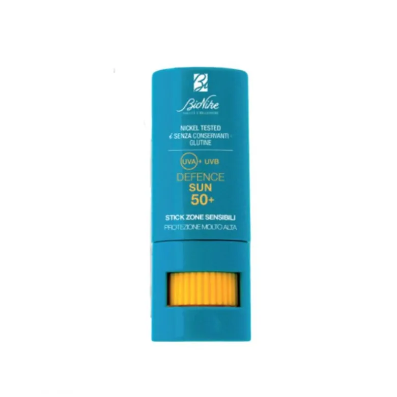 Bionike Defence Sun SPF 50+ Stick con Protezione Solare per Zone Sensibili 9 ml