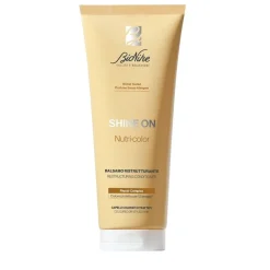Bionike Shine On Balsamo Nutri-color Ristrutturante per Capelli Colorati e Danneggiati 200ml
