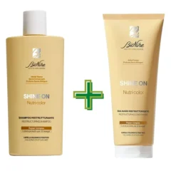 Bionike Shine On Hair Cofanetto Natale 2026 Shampoo 200 ml + Balsamo 200 ml