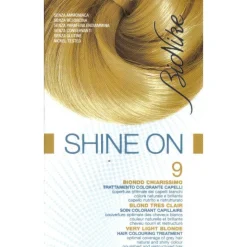 Bionike Shine On Tintura Capelli Biondo Chiarissimo Nuance 09 Senza Ammoniaca 75ml + 50ml