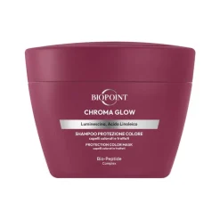 Biopoint Chroma Glow Maschera Protezione Colore per Capelli Colorati Vasetto 200 ml