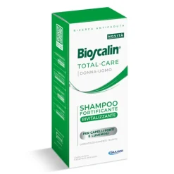 Bioscalin Total Care Verde Shampoo Fortificante Rivitalizzante per Capelli Forti e Luminosi 200ml