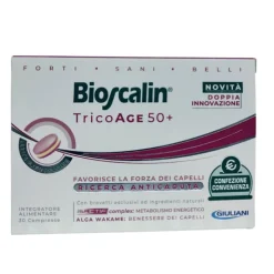 Bioscalin TricoAge 50+ Integratore Anticaduta Capelli 30 Compresse