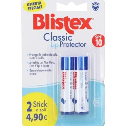Blistex Classic Lip Protection Balsamo per la Labbra 2 Stick