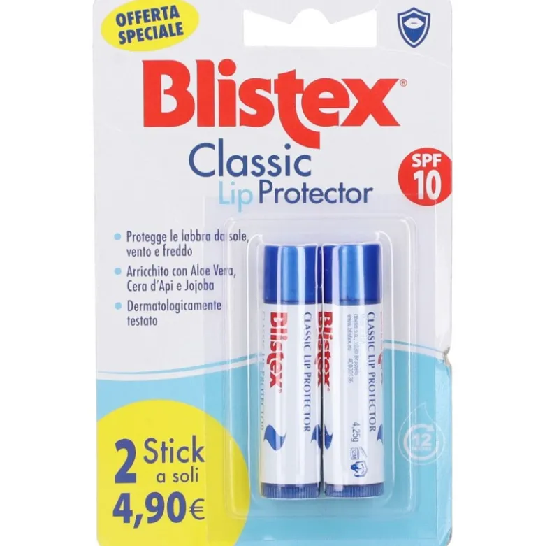 Blistex Classic Lip Protection Balsamo per la Labbra 2 Stick