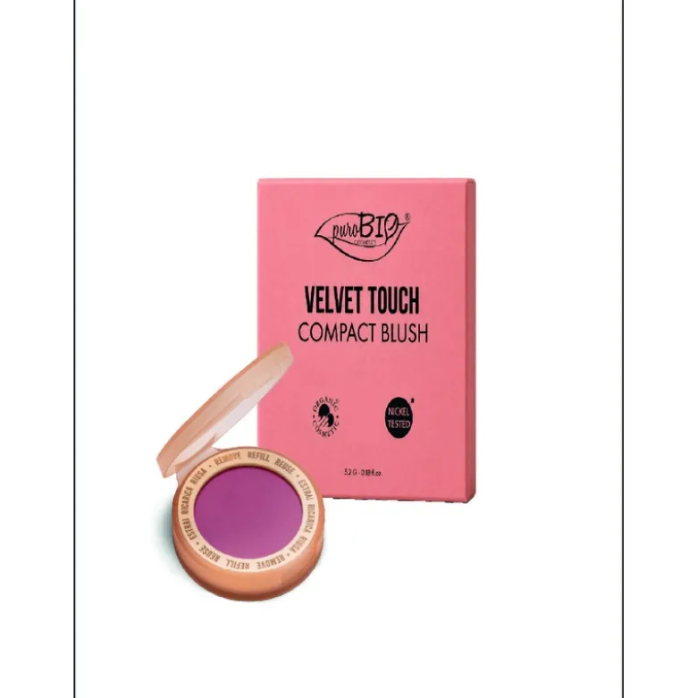 Blush PuroBio Velvet Touch 05 Prugna Rosato Satinato Pack