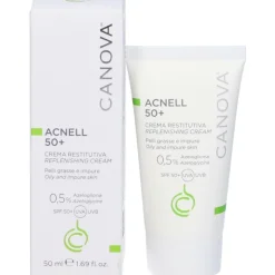 Canova Acnell 50+ Crema Gel per Pelli Miste Grasse e Acneiche 50ml