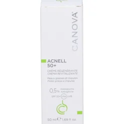 Canova Acnell 50+ Crema Gel per Pelli Miste Grasse e Acneiche 50ml