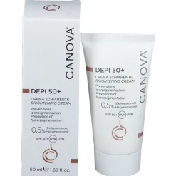 Canova Depi 50+ Crema Viso Antimacchia con Protezione SPF 50+ 50ml