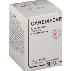 Carediesse Shampoo per Dermatite Seborroica Ciclopirox 10mg/g 2 Flaconi 60ml
