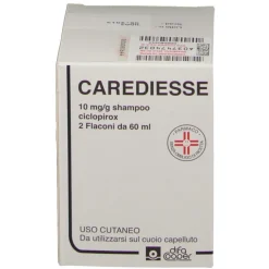 Carediesse Shampoo per Dermatite Seborroica Ciclopirox 10mg/g 2 Flaconi 60ml