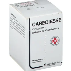 Carediesse Shampoo per Dermatite Seborroica Ciclopirox 10mg/g 2 Flaconi 60ml
