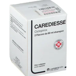 Carediesse Shampoo per Dermatite Seborroica Ciclopirox 10mg/g 2 Flaconi 60ml