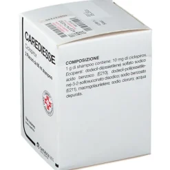Carediesse Shampoo per Dermatite Seborroica Ciclopirox 10mg/g 2 Flaconi 60ml