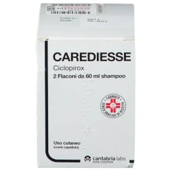 Carediesse Shampoo per Dermatite Seborroica Ciclopirox 10mg/g 2 Flaconi 60ml