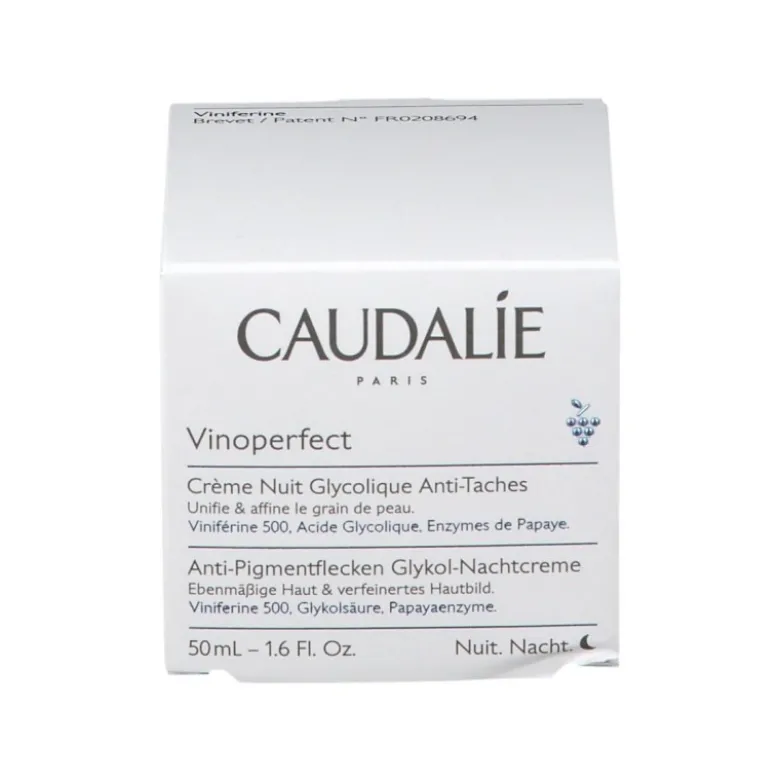 Caudalie Vinoperfect Crema Notte Acido Glicolico 50ml