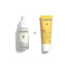 Caudalie Vinoperfect Siero Anti-Macchie 30ml + Vinosun Protect Crema Solare 25ml SPF 50