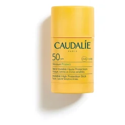 Caudalie Vinosun Protect Stick Invisibile SPF50 per Protezione Solare Zone Sensibili 15g