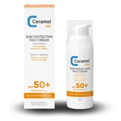 Ceramol Sun Crema Solare Viso Pelle Sensibile SPF50+ 50ml