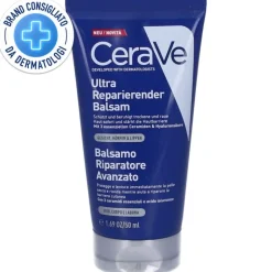 Cerave Balsamo Riparatore Avanzato Viso Corpo e Labbra Pelle Secca 50ml