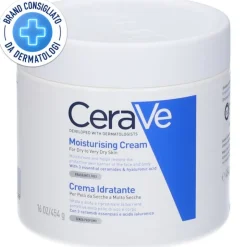 Cerave Crema Idratante per Pelli Secche 454gr
