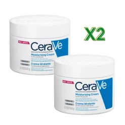 Cerave Crema Idratante per Pelli Secche 340g - 2 Confezioni