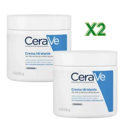 Cerave Crema Idratante per Pelli Secche 454g - 2 Confezioni
