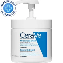 Cerave Crema Idratante per Pelli Secche e Molto Secche 454g