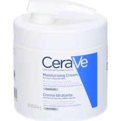 Cerave Crema Idratante per Pelli Secche e Molto Secche 454g