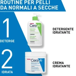 Cerave Crema Idratante per Pelli Secche e Molto Secche 454g