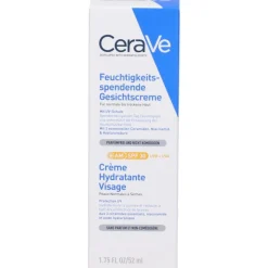 Cerave Crema Idratante per Viso con SPF30 per Pelle Normale e Secca 52ml