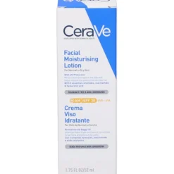 Cerave Crema Idratante per Viso con SPF30 per Pelle Normale e Secca 52ml