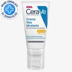 Cerave Crema Idratante per Viso con SPF30 per Pelle Normale e Secca 52ml