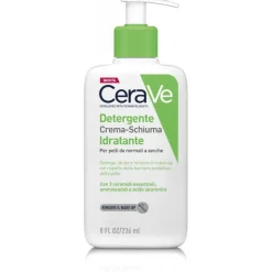 CeraVe Detergente Crema-Schiuma Idratante Flacone 236ml