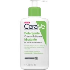 CeraVe Detergente Crema-Schiuma Idratante Flacone 236ml