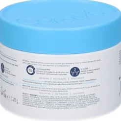 CeraVe SA Crema Levigante 10% Urea Pelli Molto Secche, Ruvide e Screpolate Flacone 340g