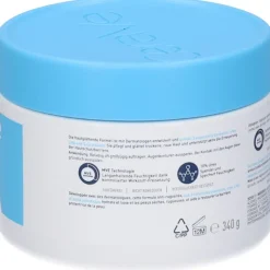 CeraVe SA Crema Levigante 10% Urea Pelli Molto Secche, Ruvide e Screpolate Flacone 340g