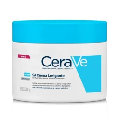 CeraVe SA Crema Levigante 10% Urea Pelli Molto Secche, Ruvide e Screpolate Flacone 340g