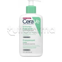 Cerave Schiuma Detergente Viso Pelli Normali e Grasse 236ml