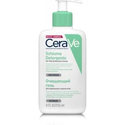 Cerave Schiuma Detergente Viso Pelli Normali e Grasse 236ml