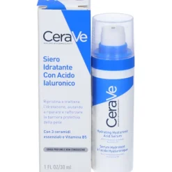Cerave Siero Idratante Acido Ialuronico per Viso 30ml