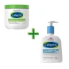 Cetaphil Crema Idratante 450g + Crema Schiumogena Idratante 236ml