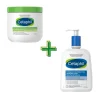 Cetaphil Crema Idratante 450g + Detergente Quotidiano Viso 237ml