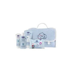 Chicco Natural Sensation Beauty Blu kit igiene neonato e bambino beauty 4 prodotti