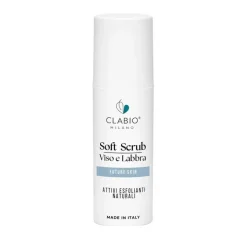 Clabio Soft Scrub Viso Labbra Esfoliante Levigante 50 ml
